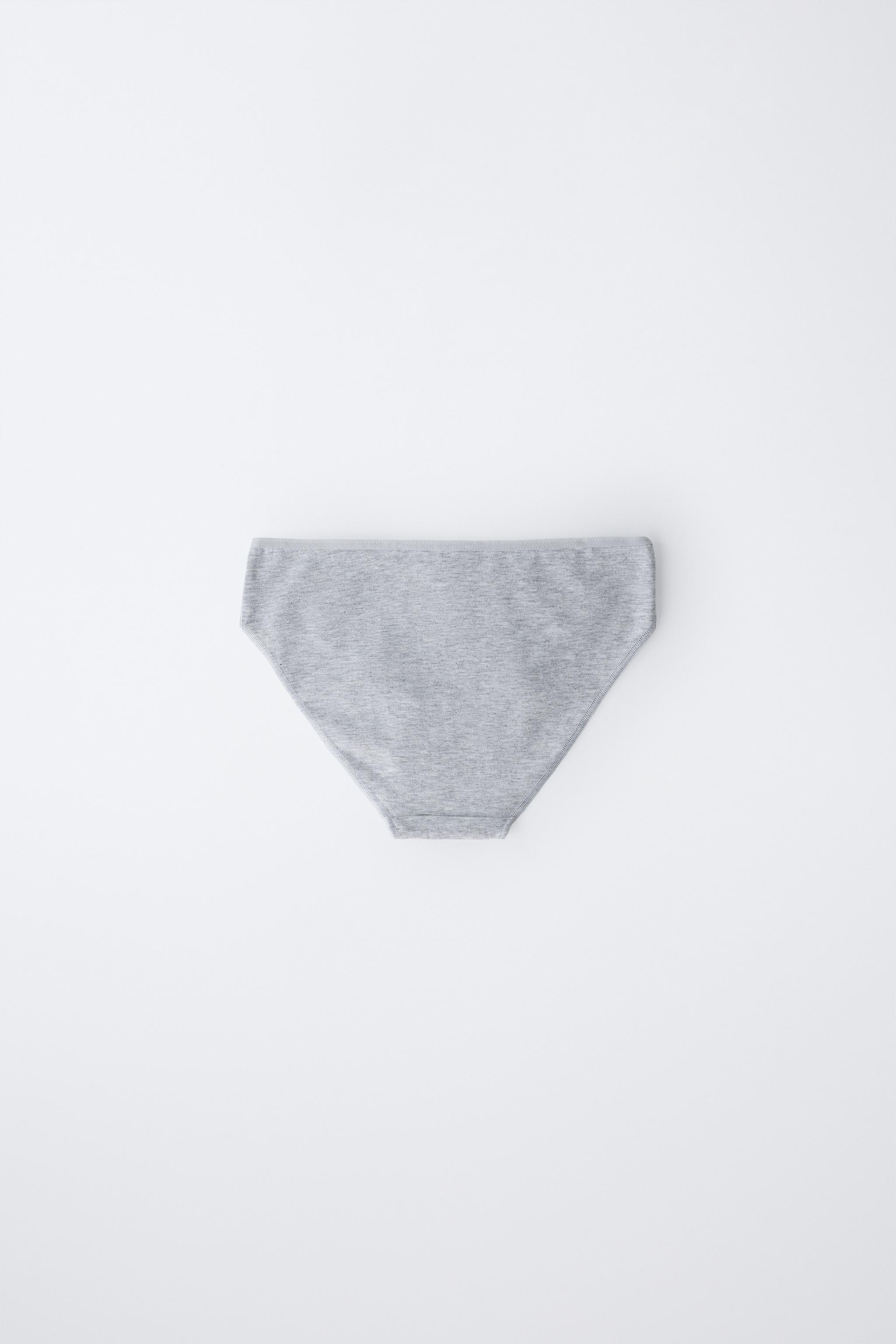 6-14 ANS/ LOT DE SIX CULOTTES DENTELLE